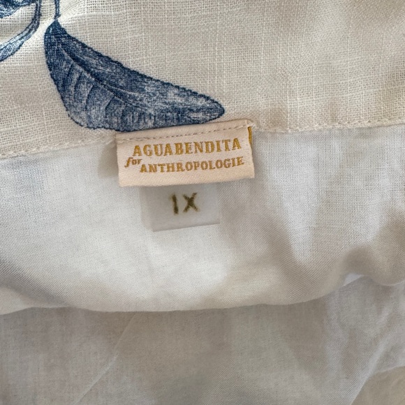 EUC Agua Bendita x Anthropologie Toile print maxi dress - Picture 11 of 14